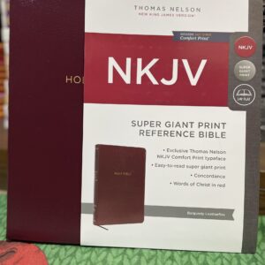 NKJV SUPER GIANT PRINT REFERENCE BIBLE