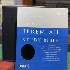 NIV JEREMIAH STUDY BIBLE