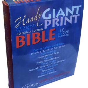 KJV JET HANDY GIANT PRINT BIBLE